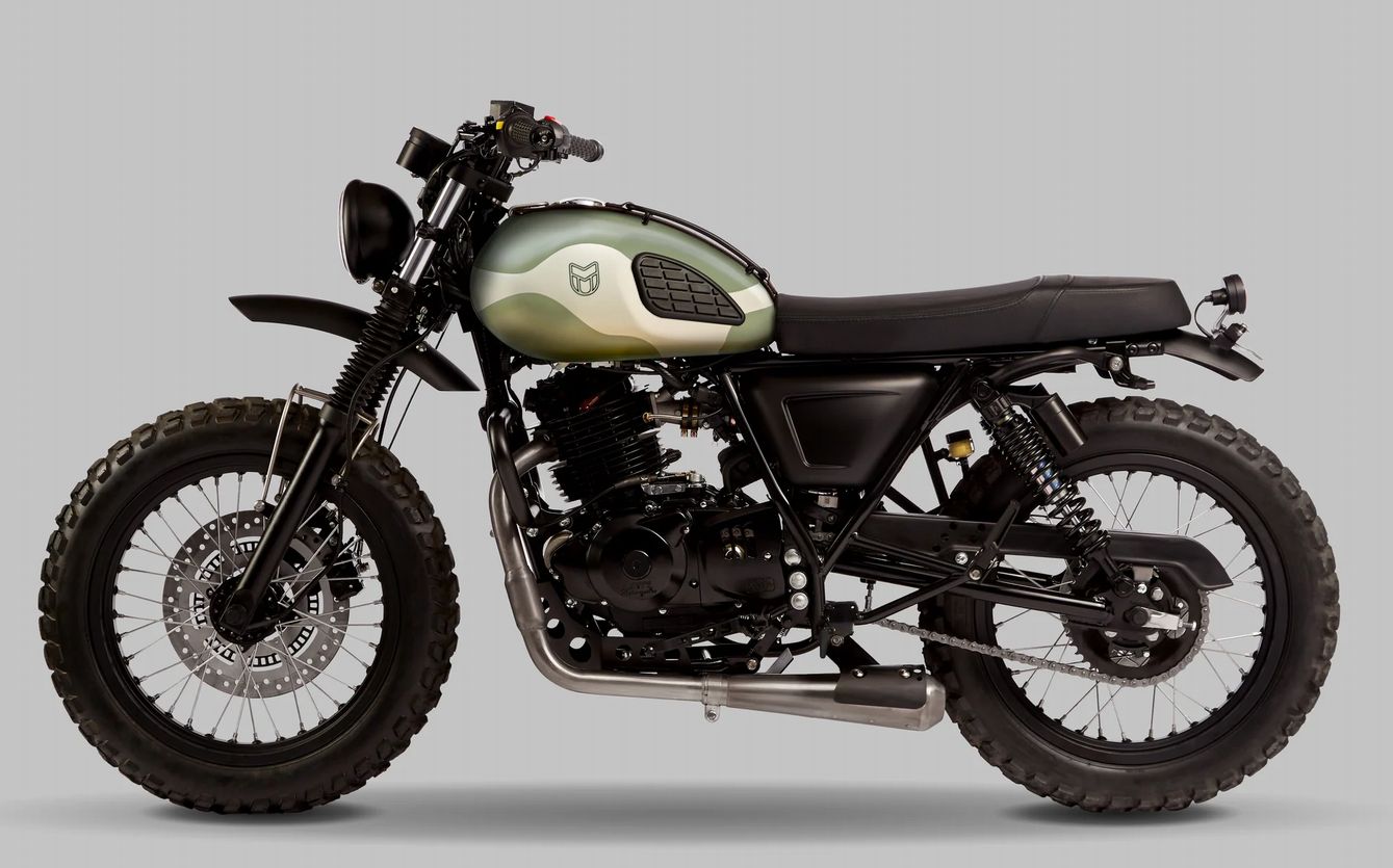 mutt motorcycles LIRICAオリジナルサスペンション
